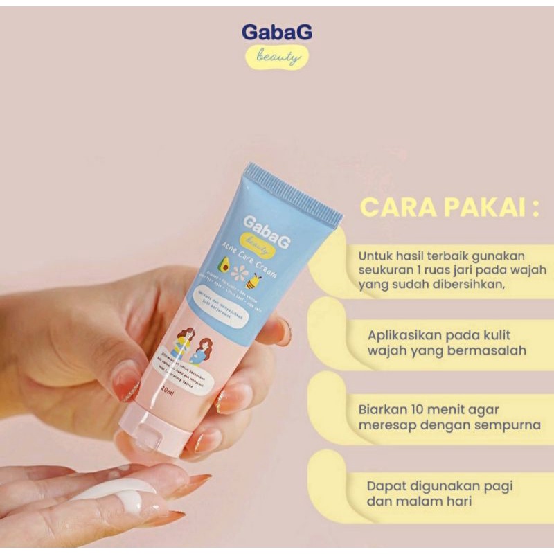 Gabag Beauty Acne Care Cream 20ml