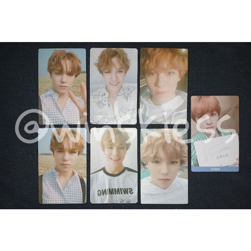 YOU MAKE MY DAY YMMD VERNON SEVENTEEN PHOTOCARD PC SVT (BUNDLE ONLY)