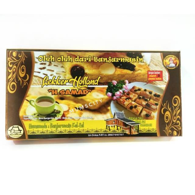 

Kue Lekker Holland H. Samad - Kue Kering Banjarmasin