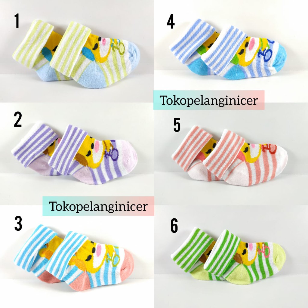 Kaos Kaki Bayi Lucu Sorex Kualitas Premium Tokopelanginicer