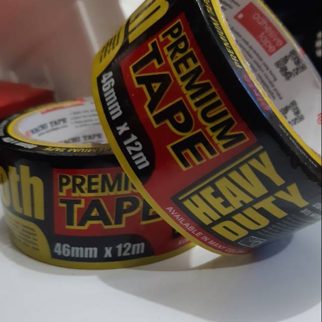 Lakban hitam besar Nachi Tape Premium Tape