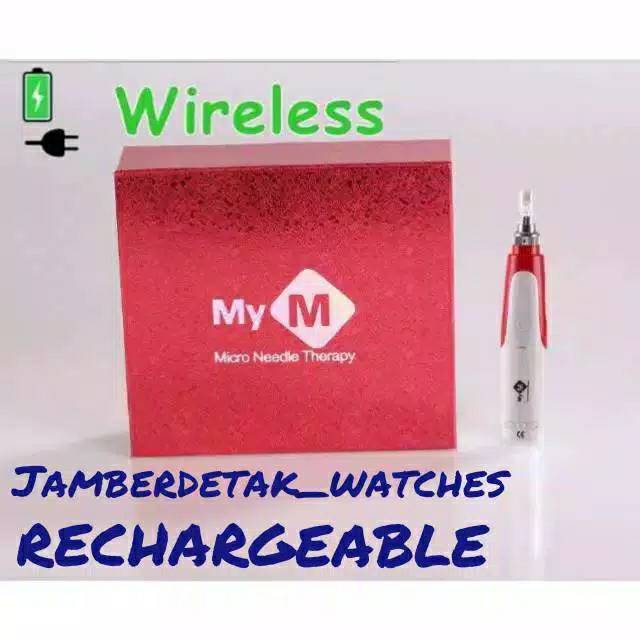 Wireless mym alat bb glow dermapen mym hilangkan bopeng  stretchmark sulam alis bibir original