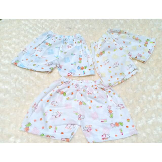 Isi 3pc CELANA POP/ CELANA PENDEK ANAK