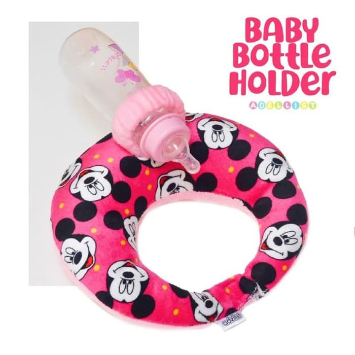 Jual Pegangan/ Dudukan/ Bantal Leher untuk Dot Bayi/ Botol Susu Bayi Obral