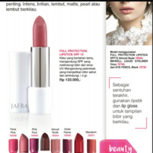 Jafra lipstik SPF 15