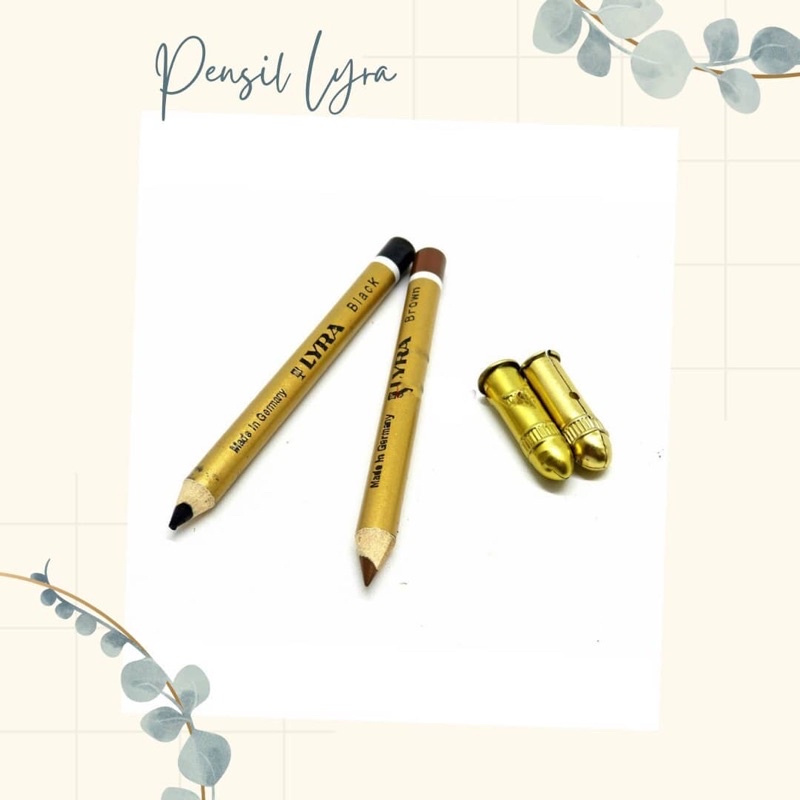 

Pensil lyra Coklat & Hitam / celak