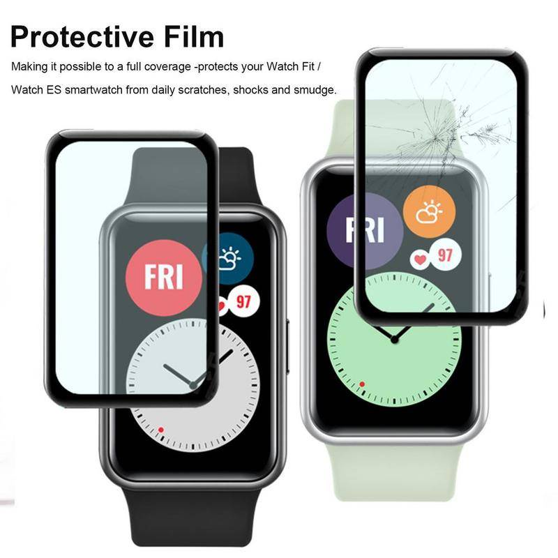 Film Pelindung Layar 3D Full Cover Untuk Huawei Watch Fit 2 Honor Band 6 4 3 Pro