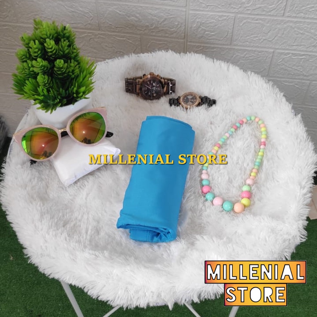 KULOT PANJANG POLOS JERSEY ALSIZE STANDART BISA COD-Biru Muda