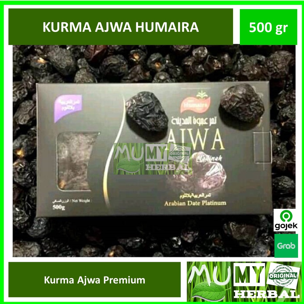 

Kurma Ajwa Humaira 500 Gr Kurma Enak Berkualitas Buah Enak Obat Pencernaan