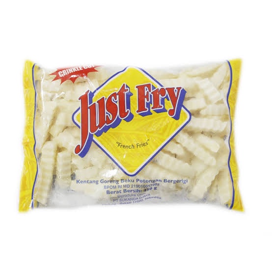 

Just Fry Kentang Goreng Crinckle Cut 450 gr