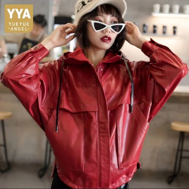 NEW JAKET KULIT WANITA STYLE TERBARU 2020 KEREN BERGARANSI ORIGINAL