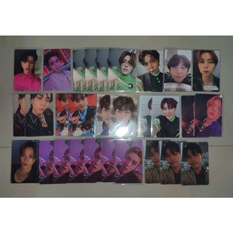 Ready Ina photocard nct 127 sticky sticker Seoul city PC Taeyong  Jaehyun Yuta Johnny Taeil