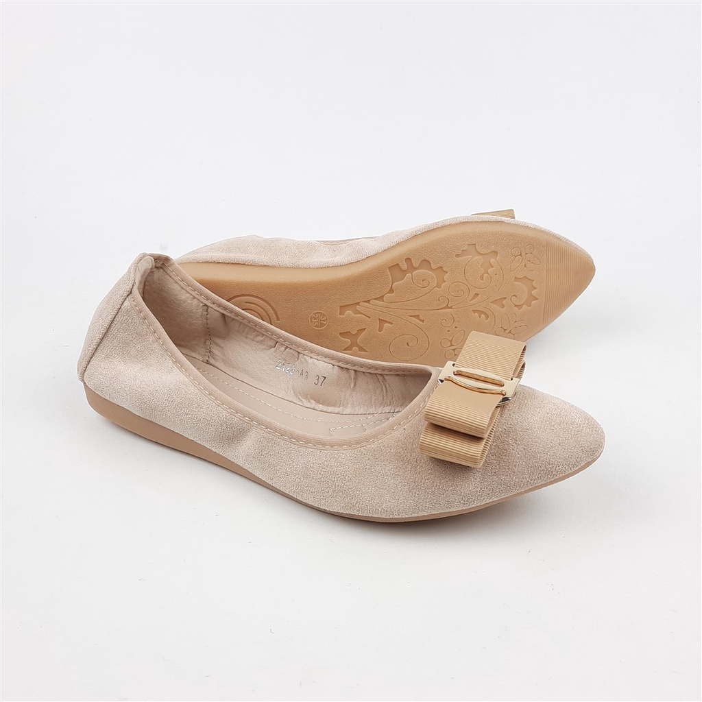 Ballet Flat Shoes Sepatu Flat Sol Moccasin Alea Kae TM.21.013 (36-41)