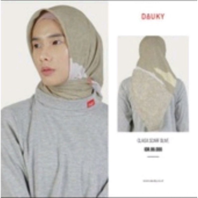 CLAISA SCARF DAUKY/SEGI EMPAT MOTIF DAUKY