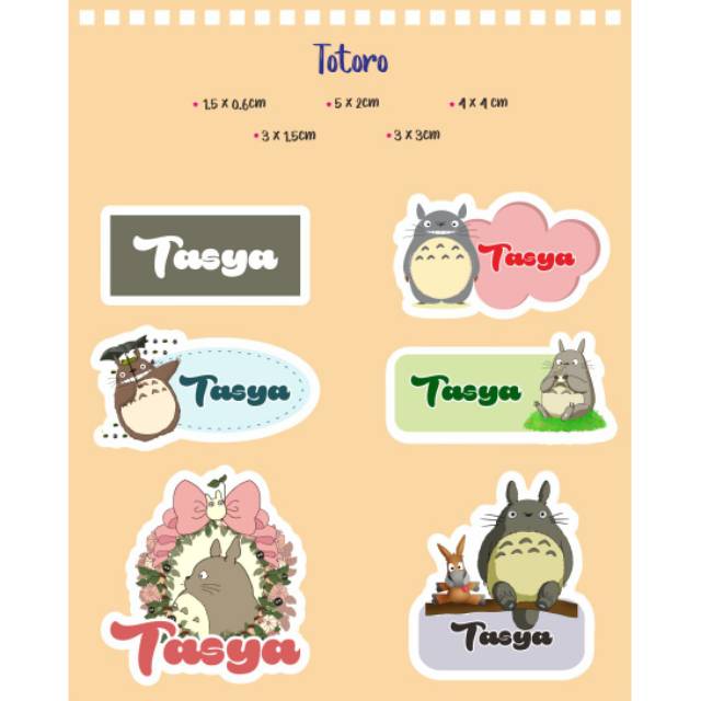 

PO STICKER NAMA ANTI AIR, 1 TEMA DAPAT 192 STICKER