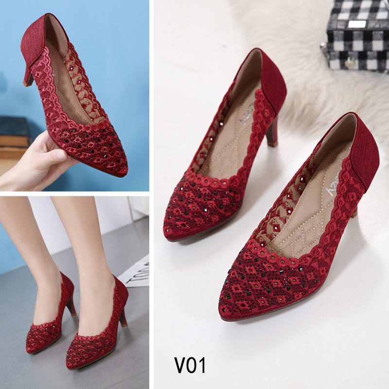 SEPATU WANITA-SEPATU IMPORT-  KELSEY V01