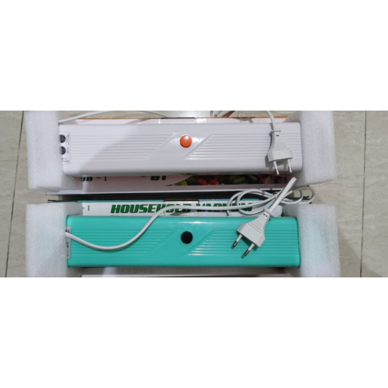 Vacuum Sealer Elektrik / Mesin Vakum Makanan 220V 100 Watt