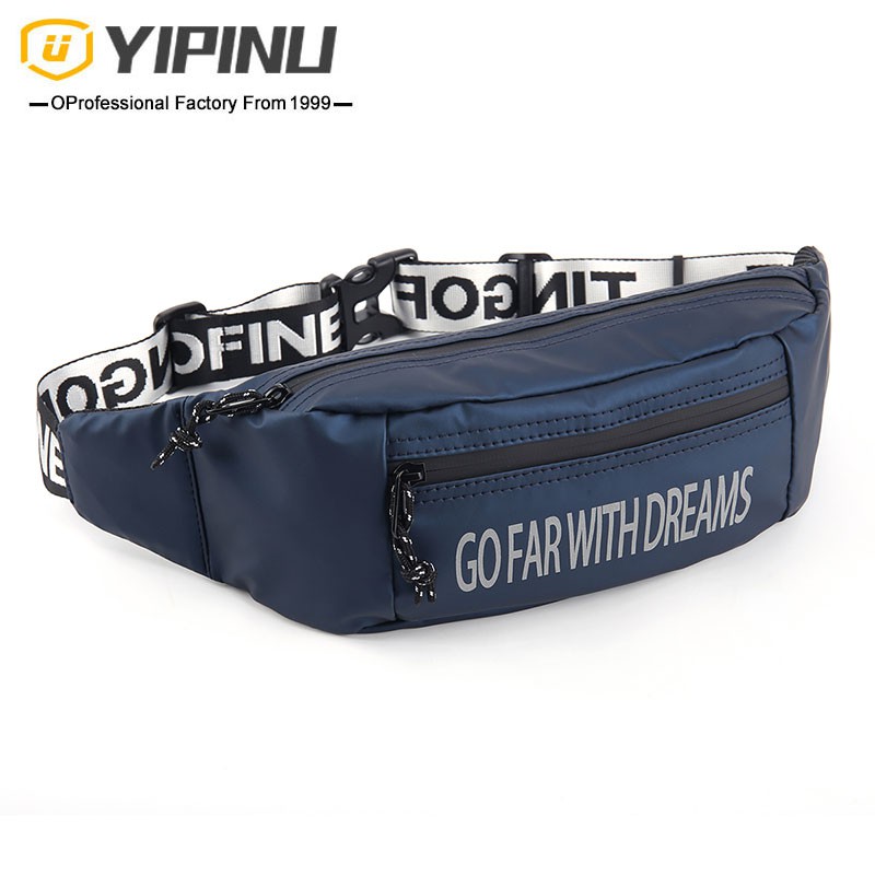 Tas Selempang Pria Wanita YIPINU YQM-D Waistbag Pria Waterproof BAEOS