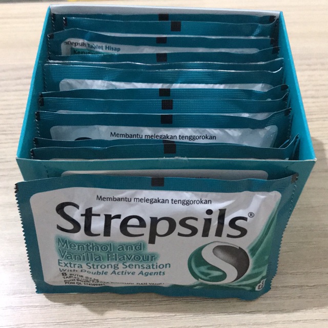 Strepsils Menthol and Vanilla Flavour / Strepsil