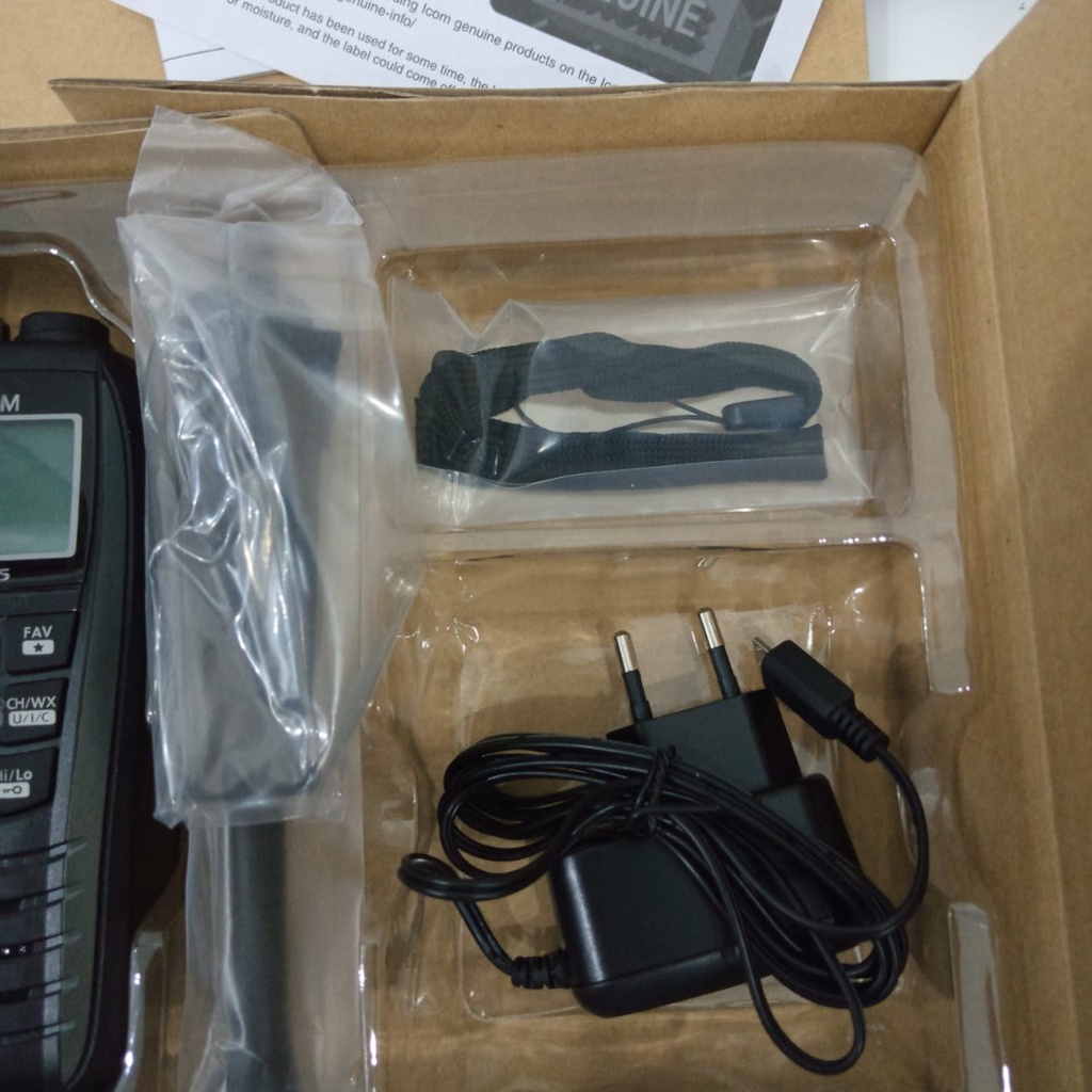 HT Icom Marine VHF IC M25 M-25 Made In Japan Walky Talky Single Band