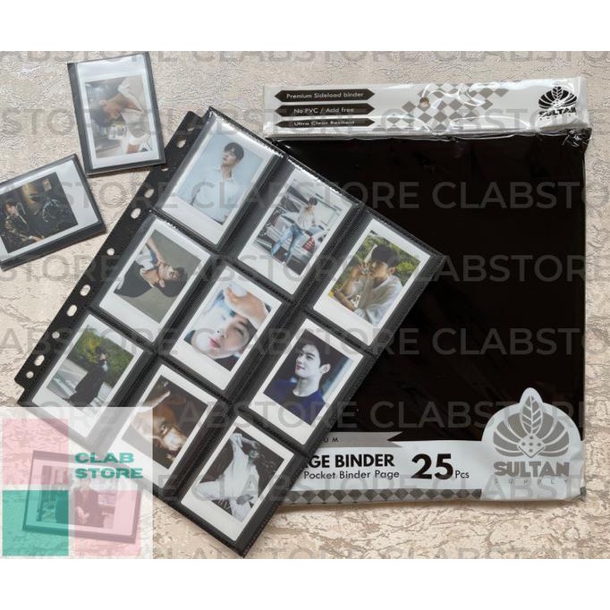 

BISA COD Sultan A4 Page Binder 18P Sideload Binder Page Premium Sleeve Binder PROMOKode 3822