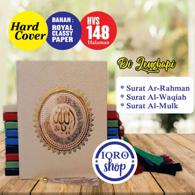 YASIN HARD COVER ISI 148 HALAMAN HVS RCP MURAH