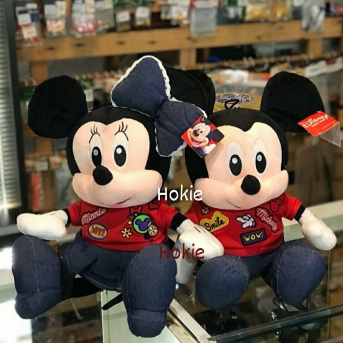 Boneka Mickey Minnie Mouse Disney Karakter.