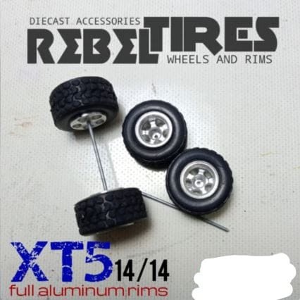 Ban Karet hotwheels Rebel Tires XT5 Offroad