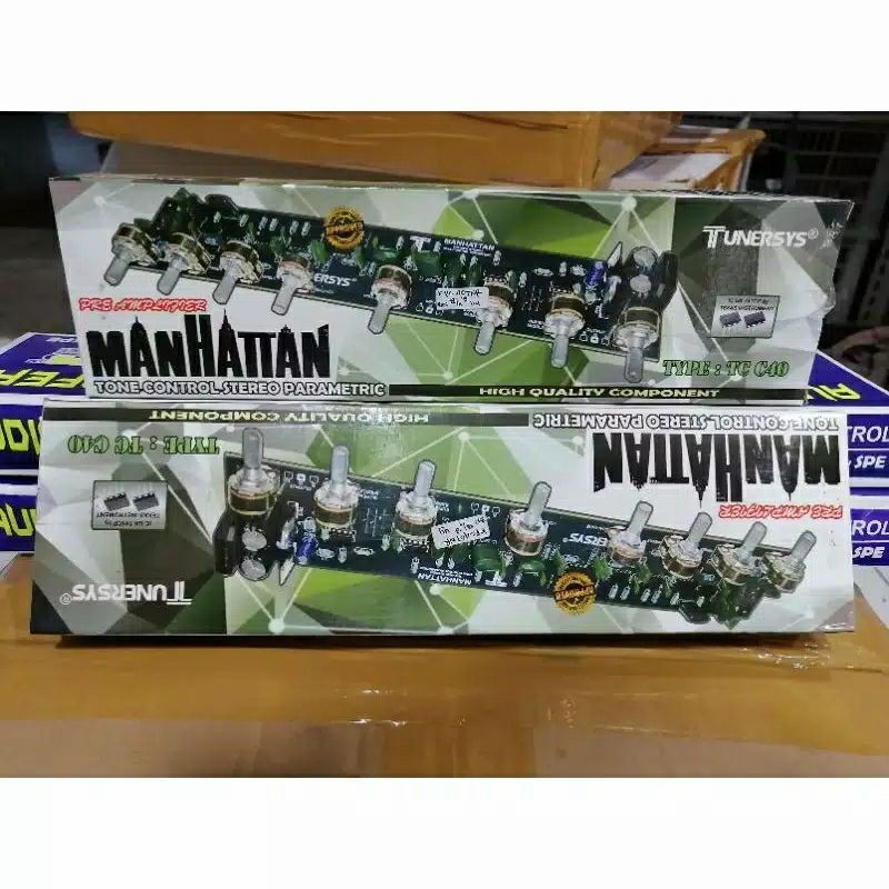 Stereo Parametrik Parametric Tone Control C40