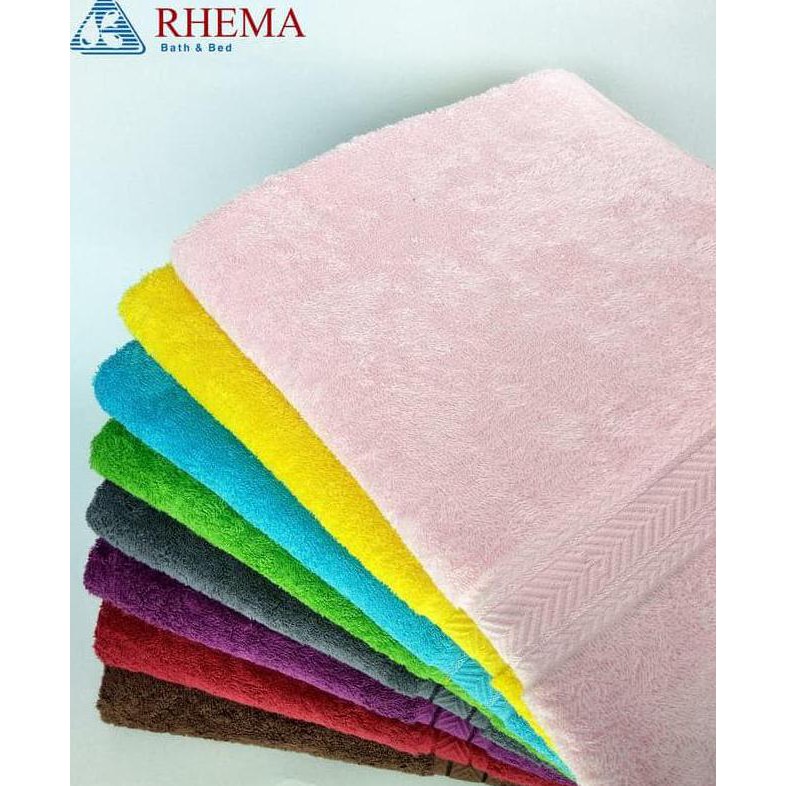 BEST SELLER HANDUK MANDI UKURAN BESAR - 85X150 CM - 100% KATUN - RHEMA