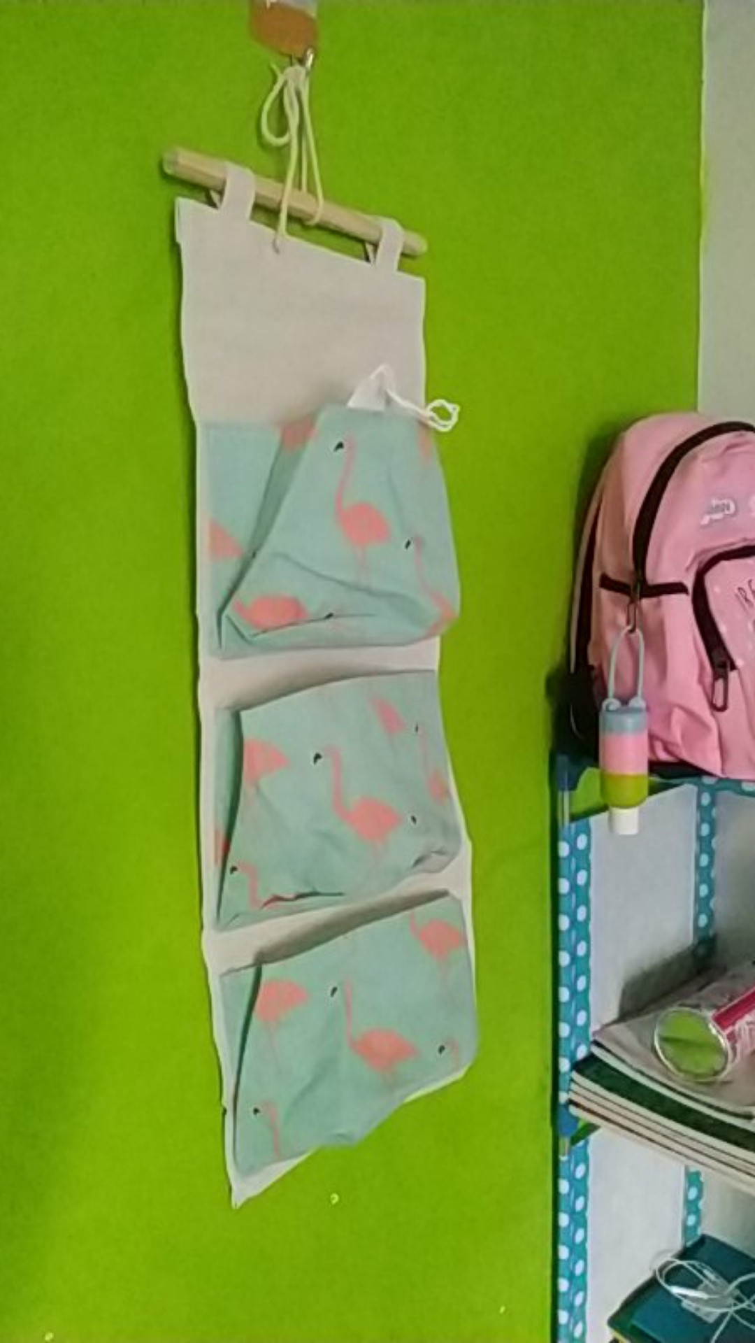 Pouch Organizer Dinding  3 Sekat