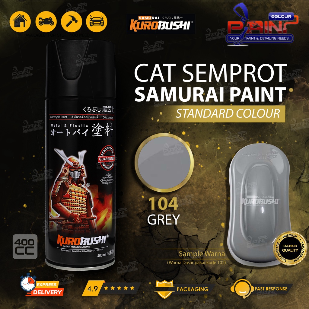 Samurai Paint 104 Grey Cat Semprot