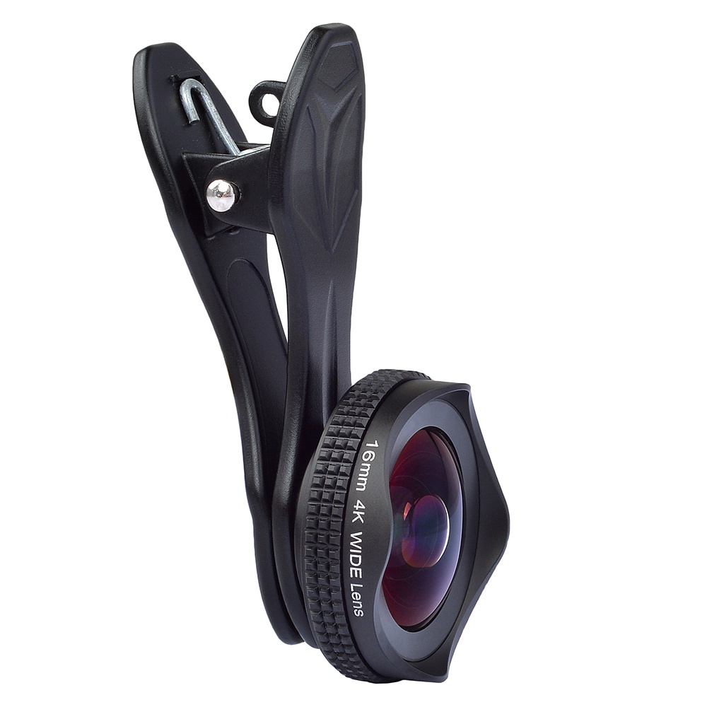 APEXEL Lensa Super Wide Angle 16mm with CPL Lens - APL-16MMH - Black