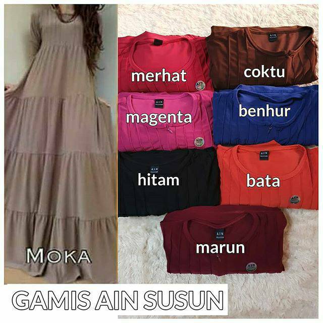 Gamis ain susun