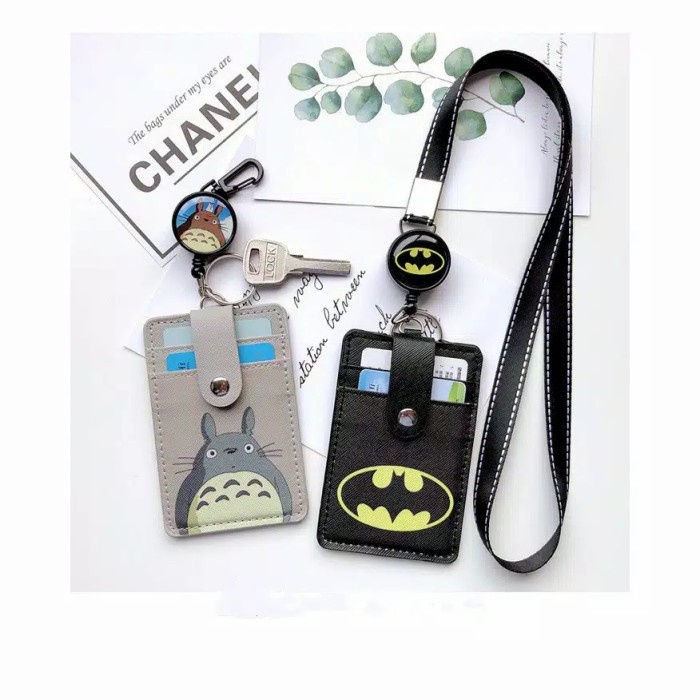 

Murah 2414 Gantungan Kartu Akses Name Tag Id Card Holder 3 Slot Bagus