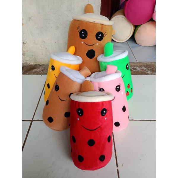 BISA COD Boneka boba beranak 5 warna warni