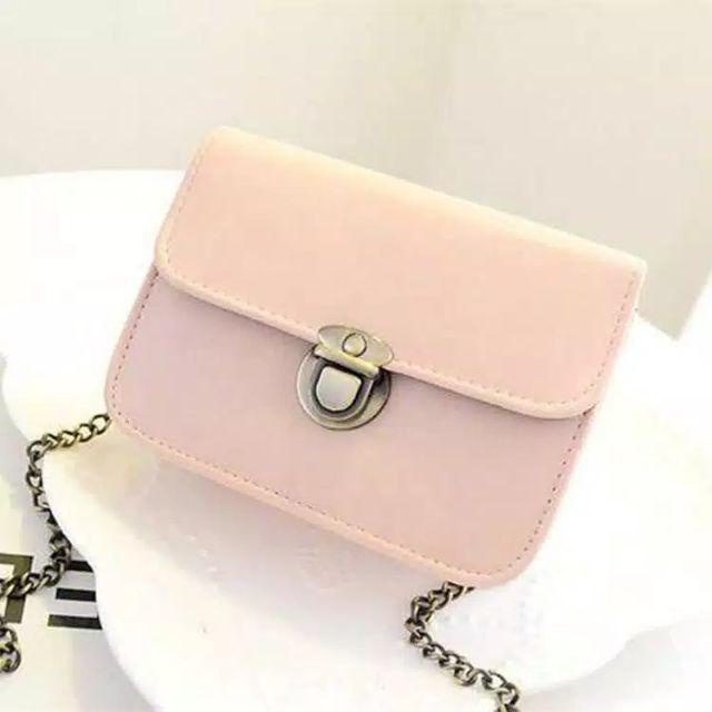 GO! TS243 Tas pundak mini retro retro packet chain mini shoulder bag tas import grosir COD