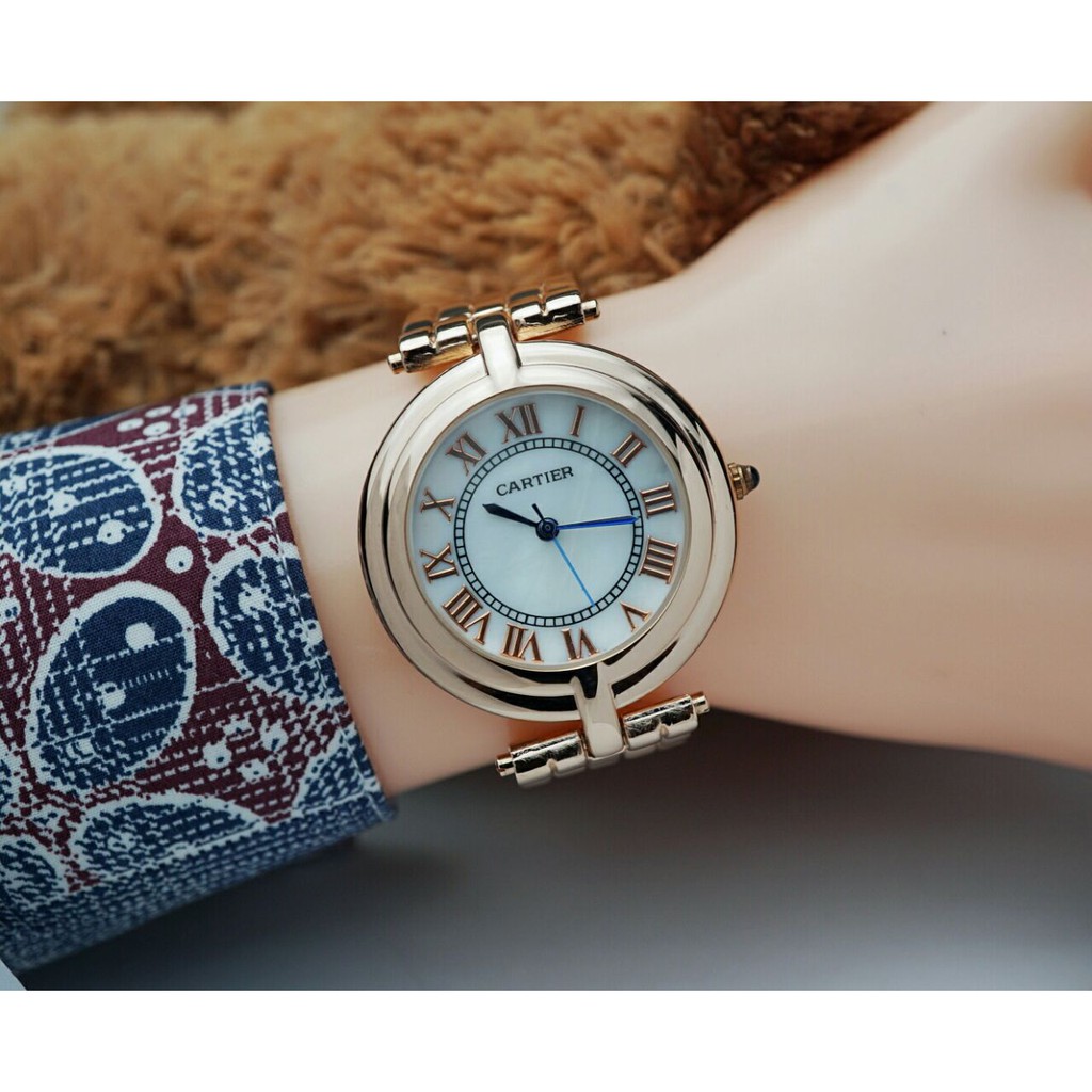Jam Tangan Wanita Cartier Tali Rantai