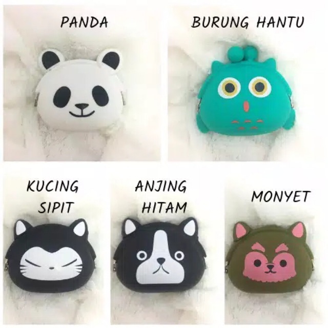 `ღ´ PHINKL `ღ´ Dompet koin murah silikon tempat uang untuk anak dewasa awet