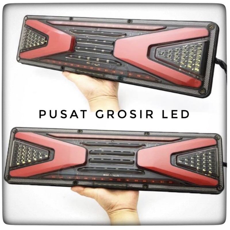 24VOLT - (SEPASANG) STOPLAMP TRUK MODEL TRANSFORMER