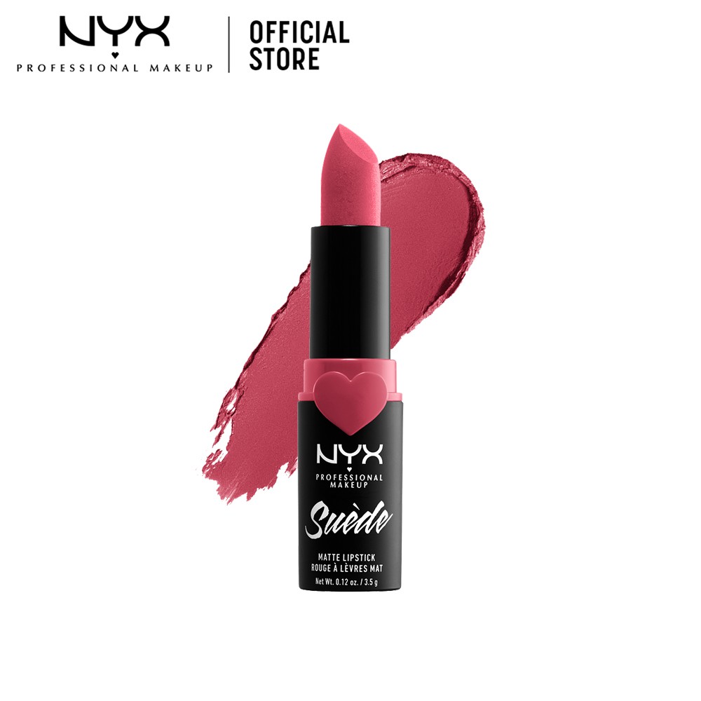NYX Professional MakeUp Suede Matte Lipstick Make Up (Lipstik Matte Tahan Lama)