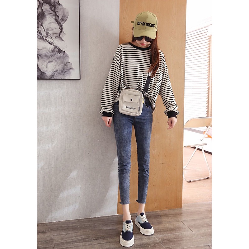 Sepatu Cewek Original Simple Casual Pelajar Hangout Terbaru Fashionable Sepatu Wanita Import Canvas Bagus