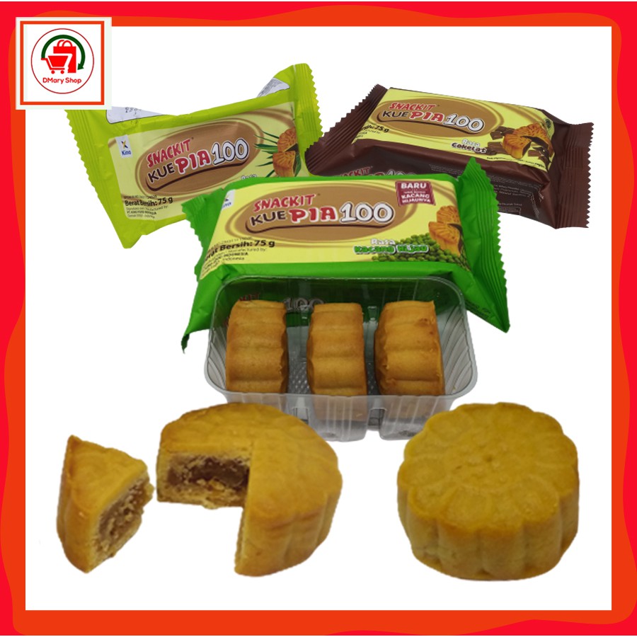 

Kino Snackit Kue Pia 100 75Gram Isi 3Pcs