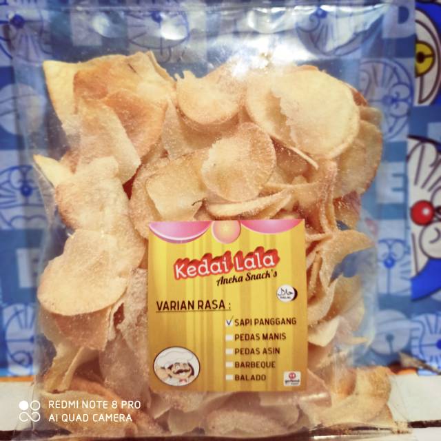 

Keripik Singkong Sapi panggang 180g