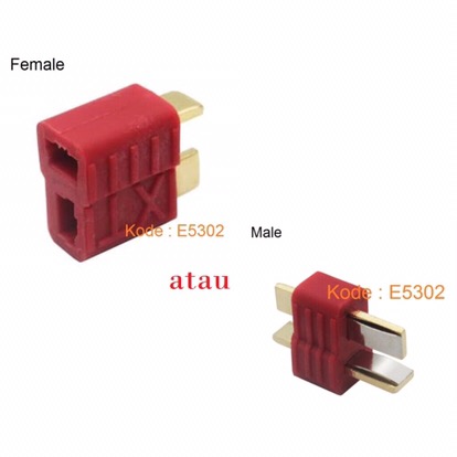 Amass T-Stecker T-Dean T-Plug Female auf JST Male Buchse RC Power Adapter 