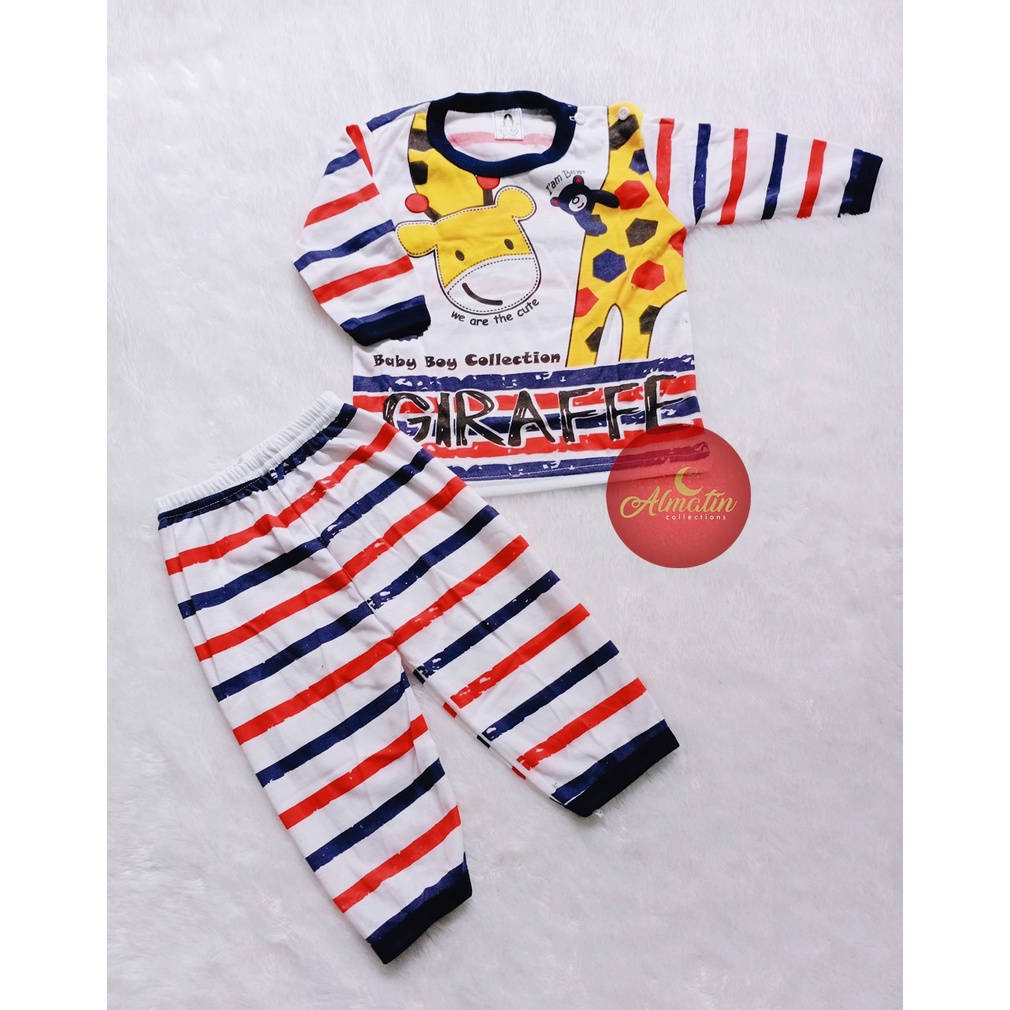 Setelan Baju Bayi 3-18 Bulan, Kaos Anak Lengan Panjang, Lucu, Keren, Murah Berkualitas