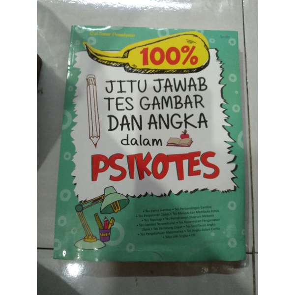 100% JITU JAWAB TES GAMBAR DAN ANGKA DALAM PSIKOTES