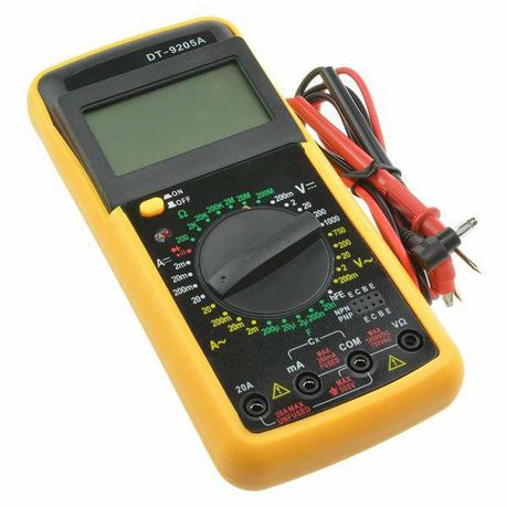 DIGITAL MULTITESTER DT-9205A / MULTITESTER AVOMETER DIGITAL DT-9205A MURAH