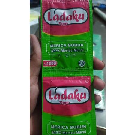 

Ladaku Merica Bubuk 1 renceng isi 12 sachet