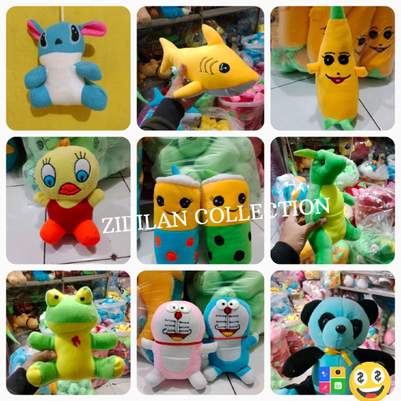 boneka Capaitan/boneka capit 1 bal/boneka capit grosir